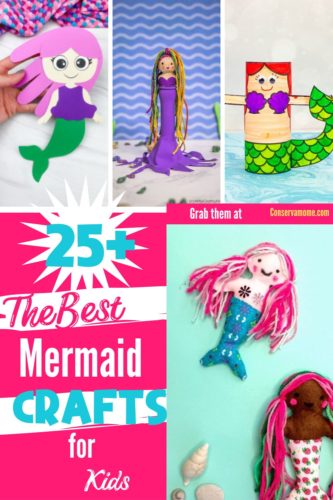 The Best Mermaid Crafts For kids - ConservaMom