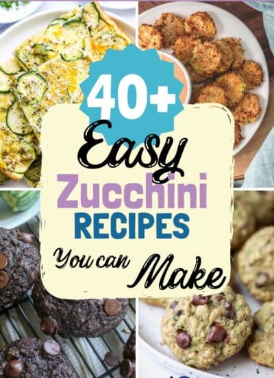 Easy Zucchini Recipes You Can Make!