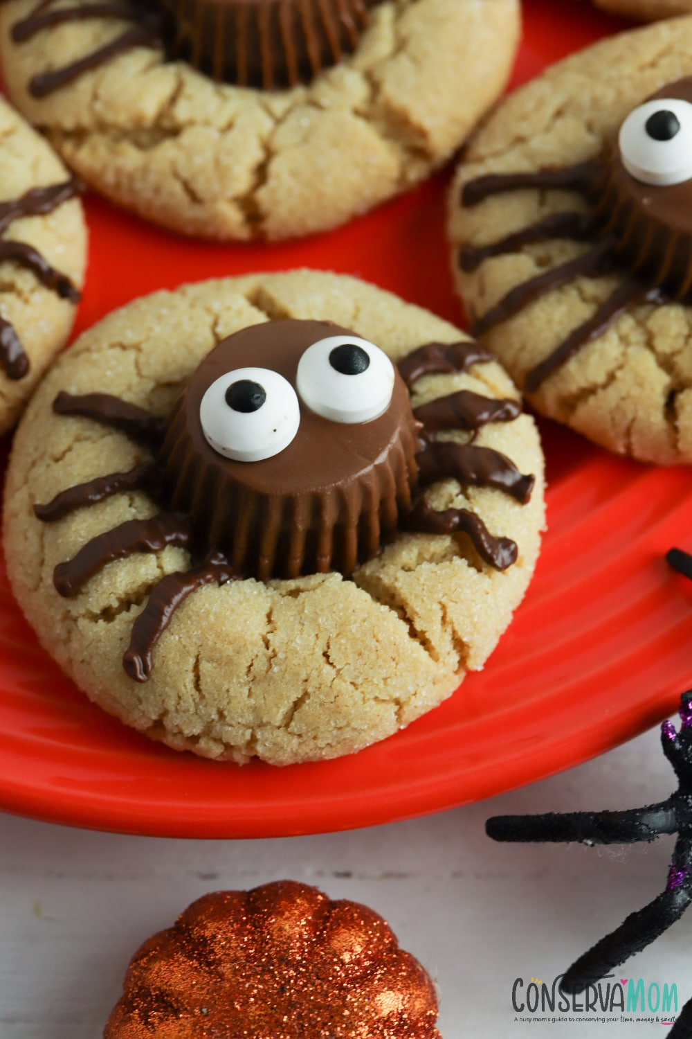 Halloween Spider cookies