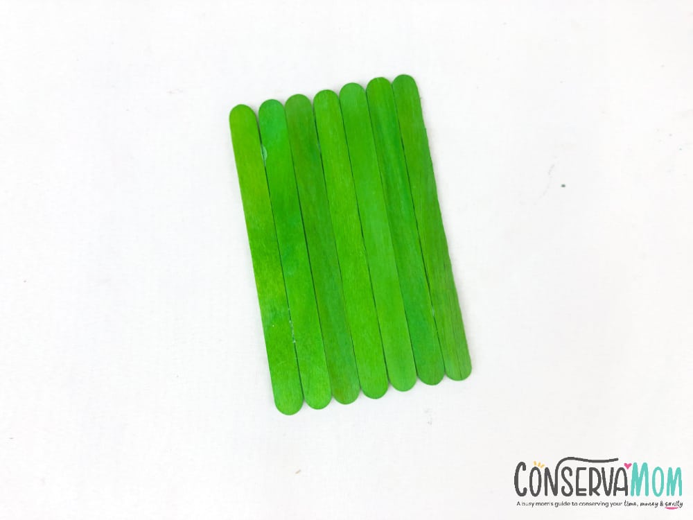 Frankenstein Popsicle Stick Craft