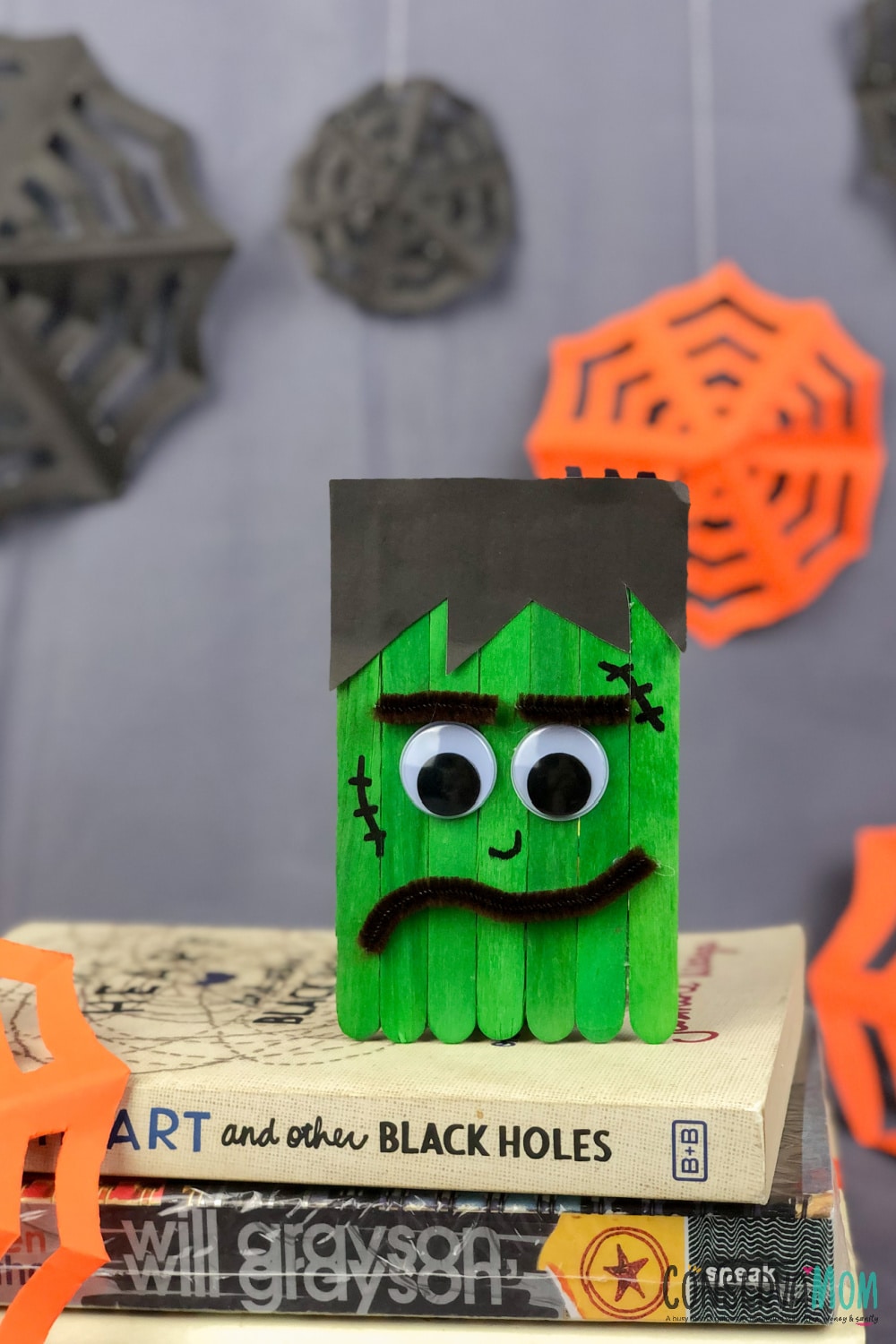 Frankenstein Popsicle Stick Craft