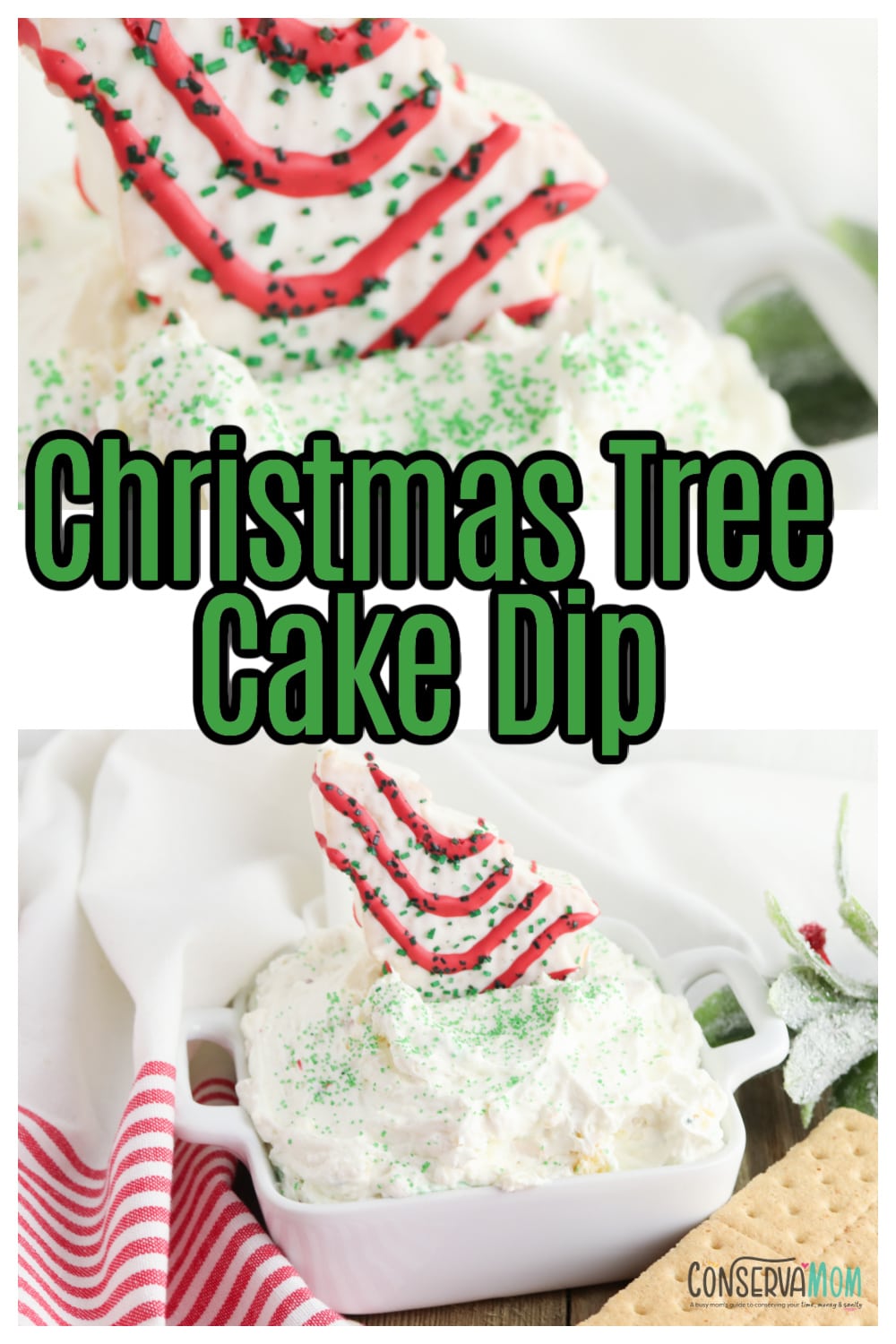 Christmas Tree Cake Dip