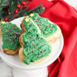 Cinnamon Roll Christmas Trees