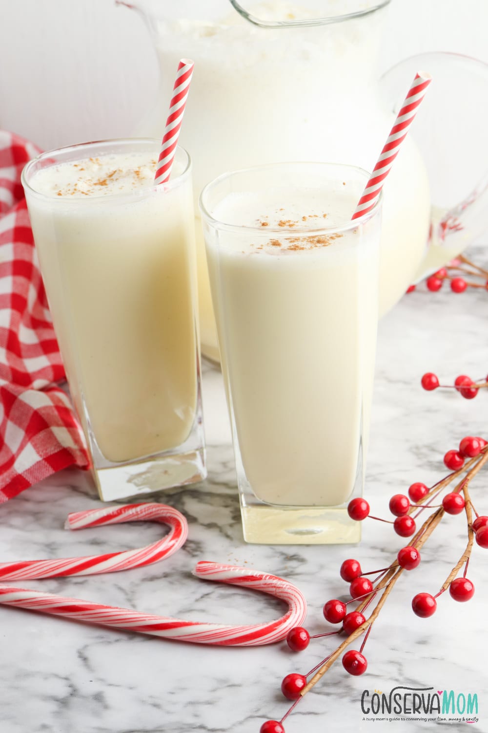 Easy Eggnog Punch - Celebrations at Home