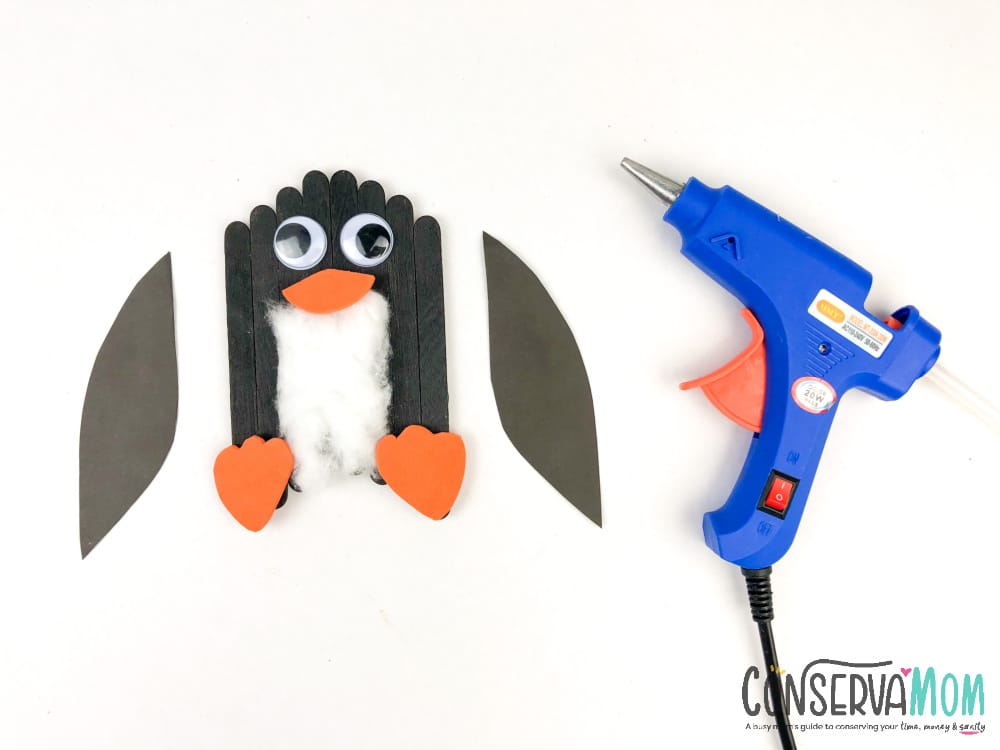 Popsicle Stick Penguin