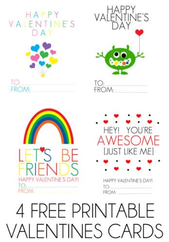 20 Free Valentine's Day Printables - ConservaMom