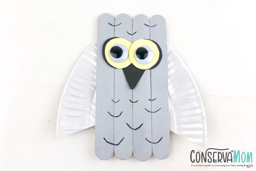 Owl Popsicle Stick craft