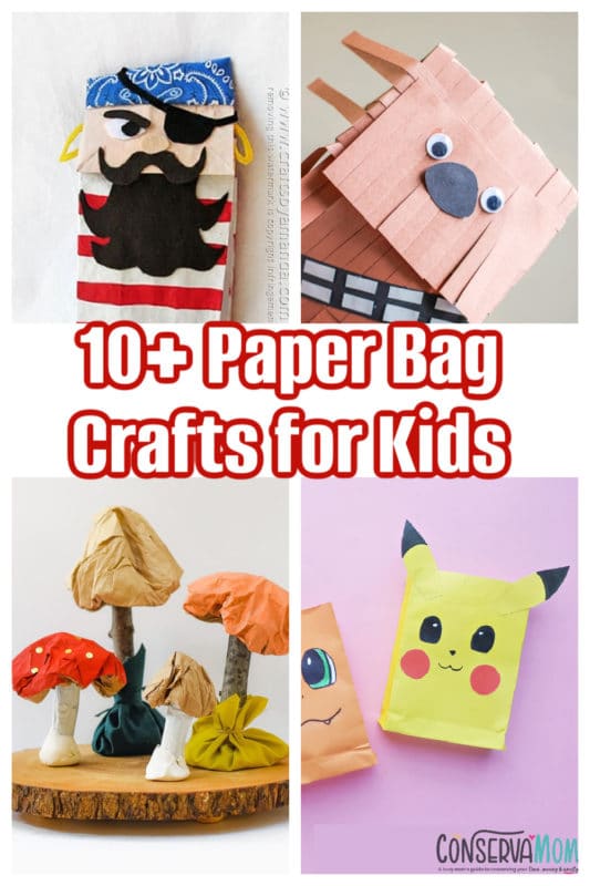 10+ Paper Bag Crafts for Kids ConservaMom