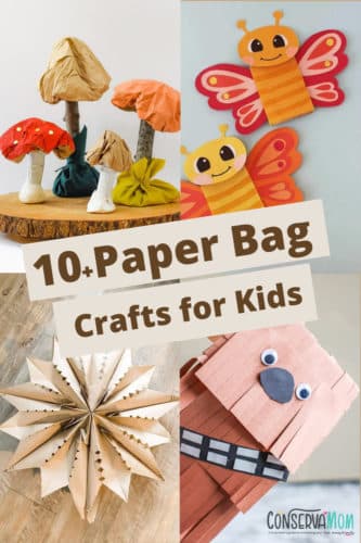 10+ Paper Bag Crafts for Kids - ConservaMom