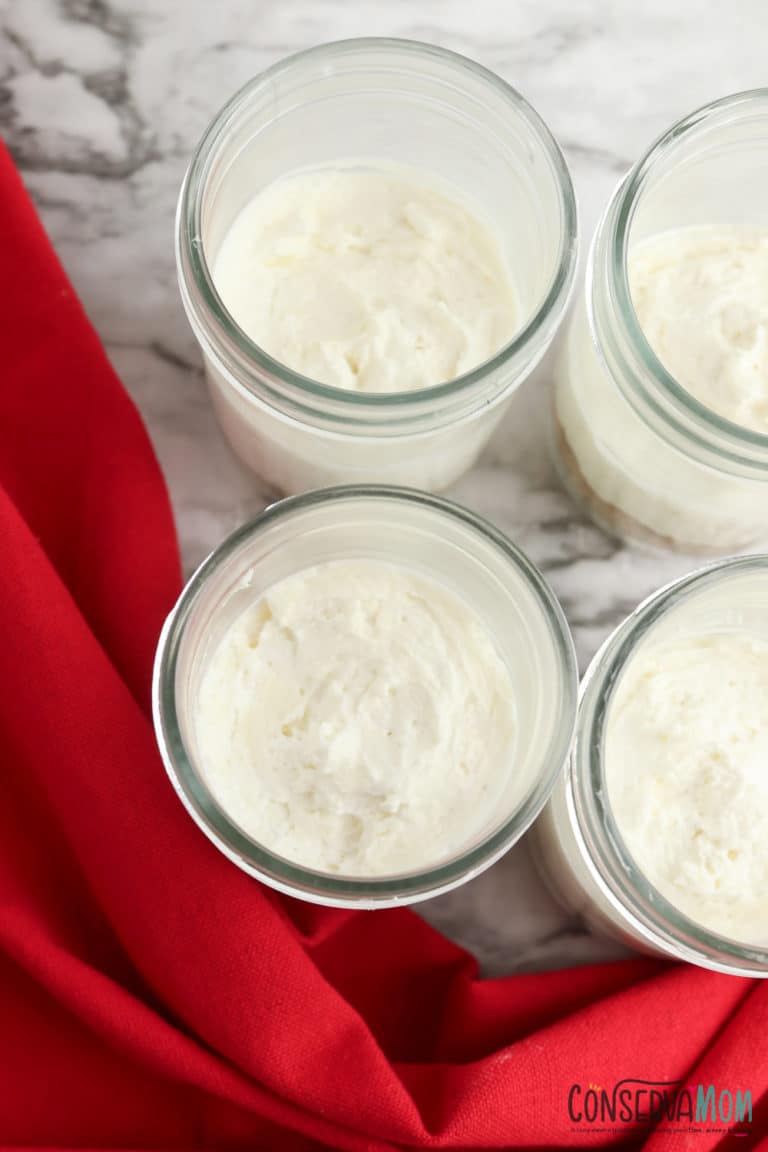 Candy Apple Cheesecake Jars ConservaMom