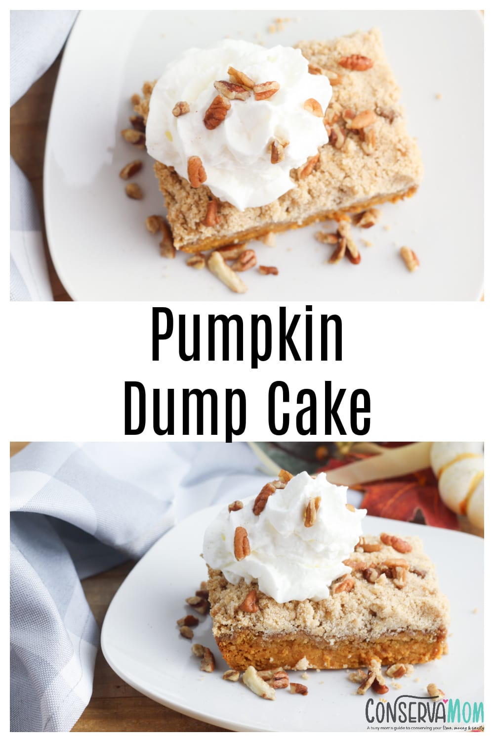 Pumpkin Dump Cake Recipe - ConservaMom