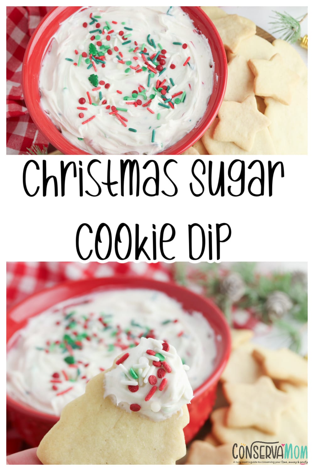 Christmas Sugar Cookie Dip