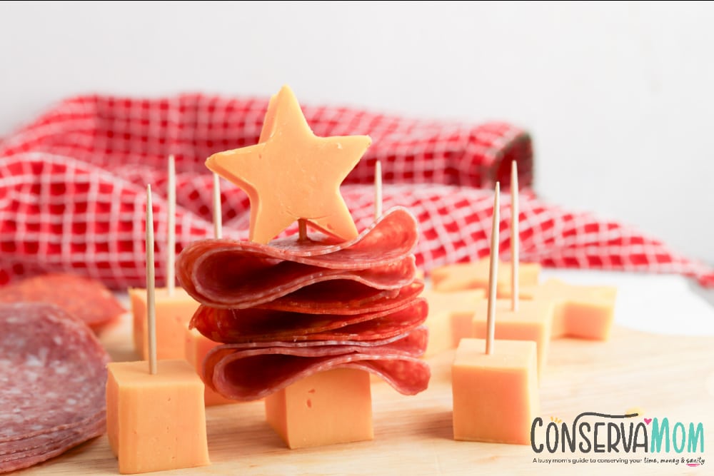Meat and Cheese Christmas Trees