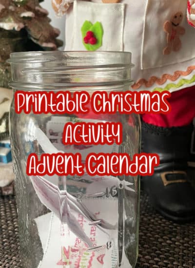 printable christmas activity advent calendar