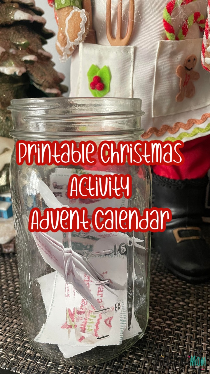 printable Christmas activity advent calendar 
