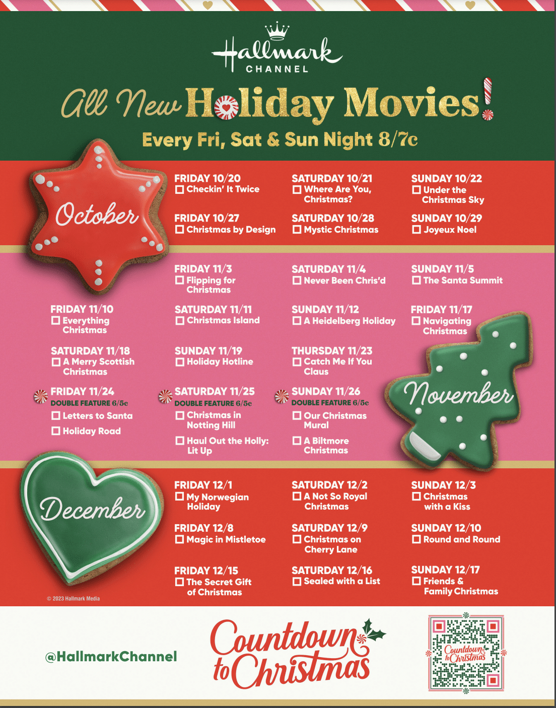 Countdown to Christmas Movies