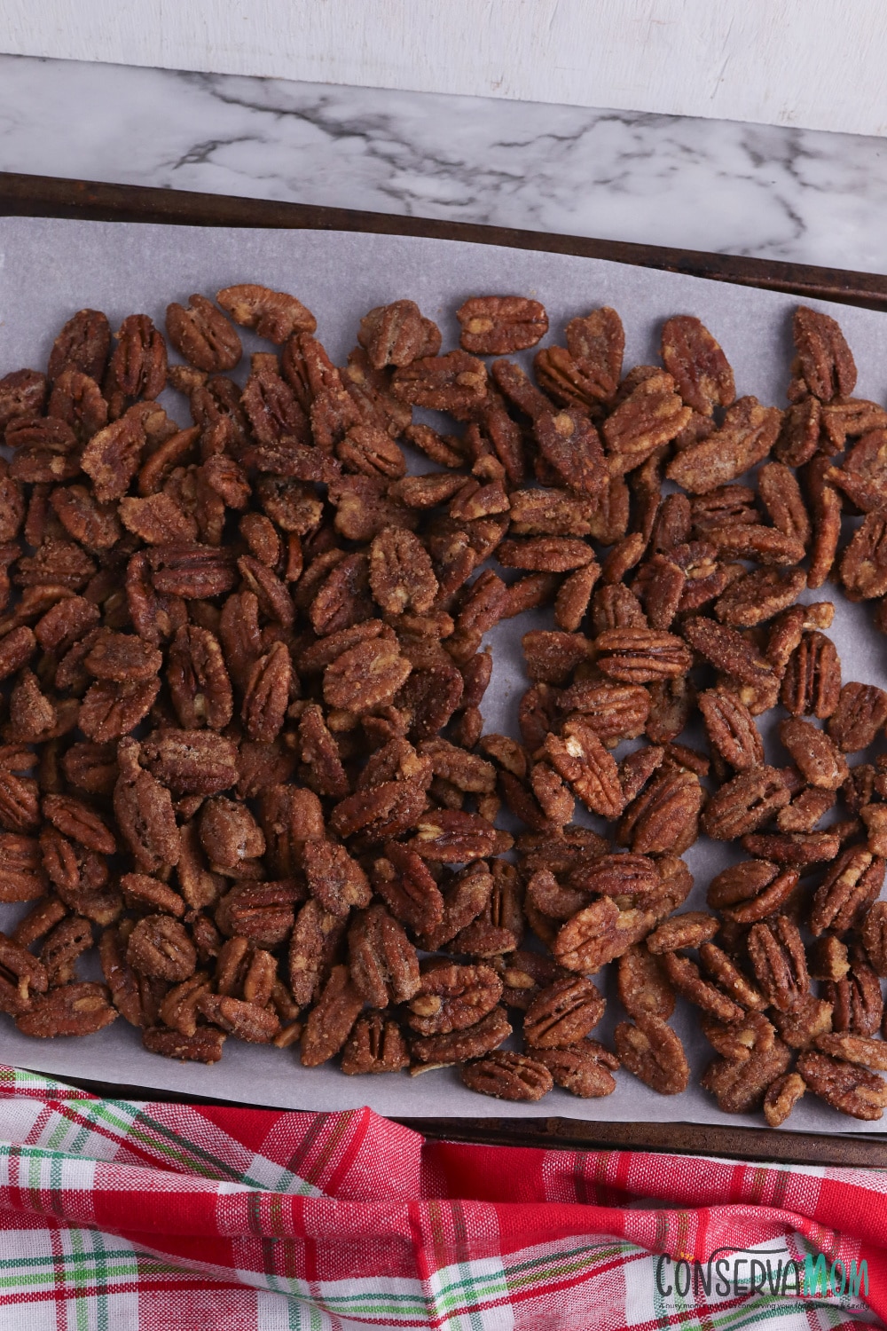 Slow Cooker Cinnamon Sugar Pecans