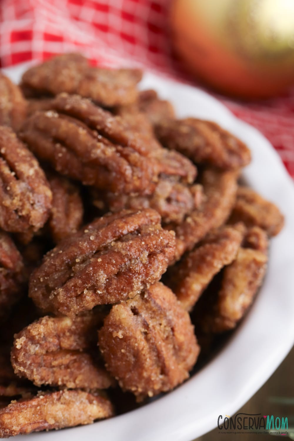 Slow Cooker Cinnamon Sugar Pecans