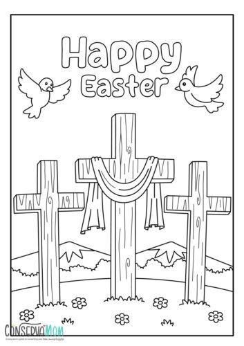 Religious Easter Activity pages - ConservaMom