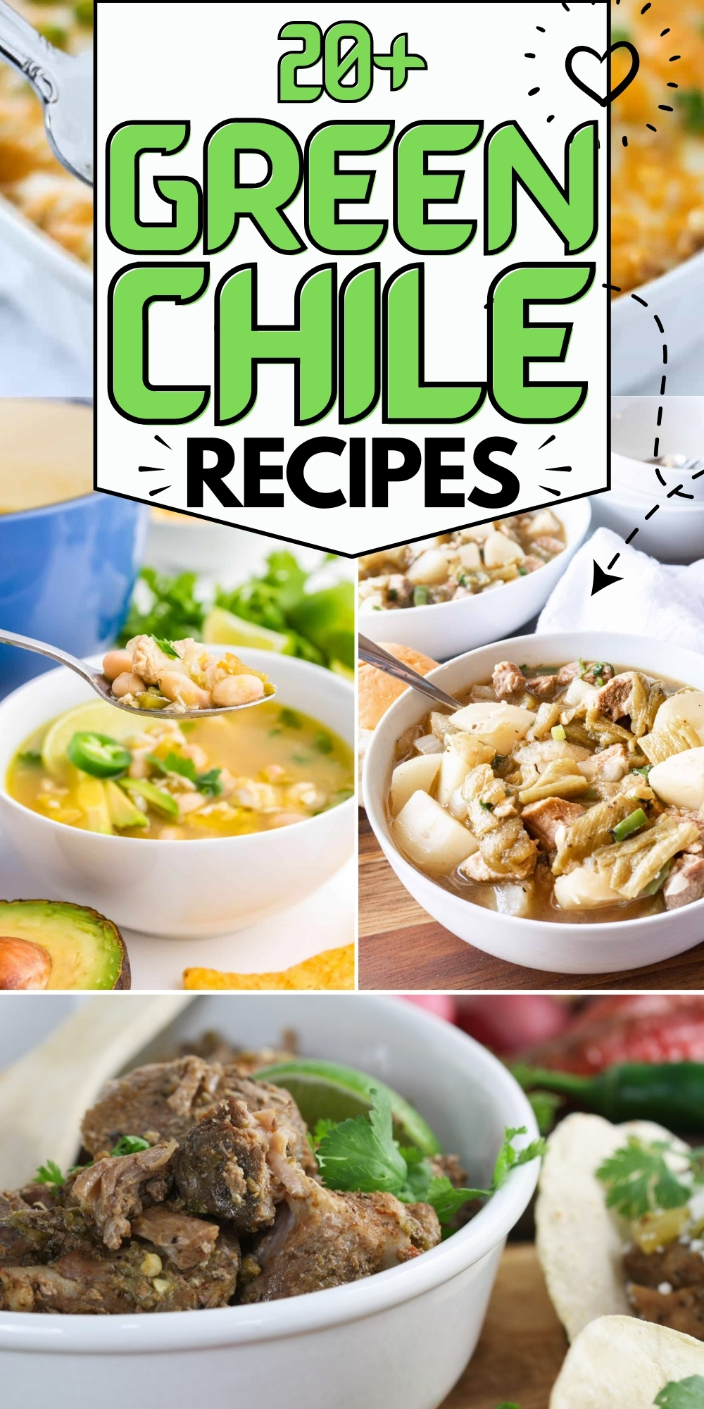 20+ Green Chile Pepper Recipes