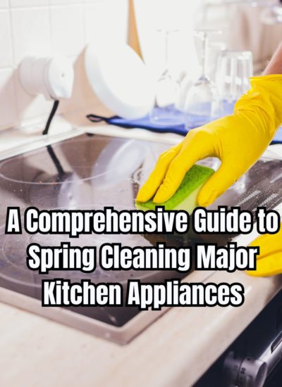 A Comprehensive Guide to Spring Cleaning Major Kitchen Appliances