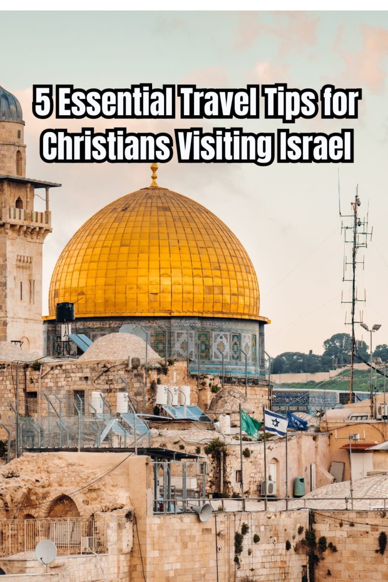 5 Essential Travel Tips for Christians Visiting Israel ConservaMom