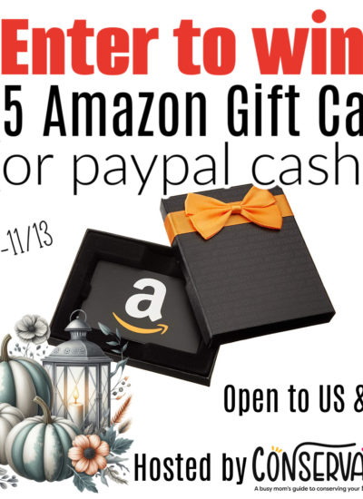 $75 Amazon Gift Card giveaway