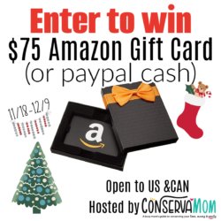 $75 Amazon Gift Card giveaway