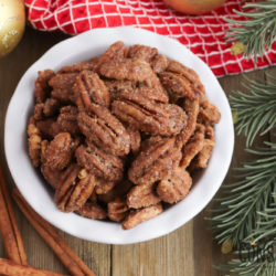 slow cooker cinnamon sugar pecans