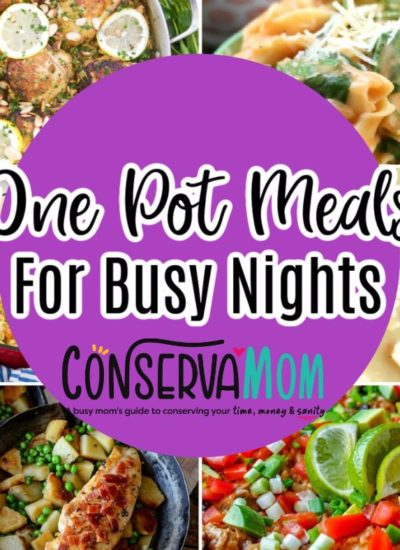 One pot meals for busy nights