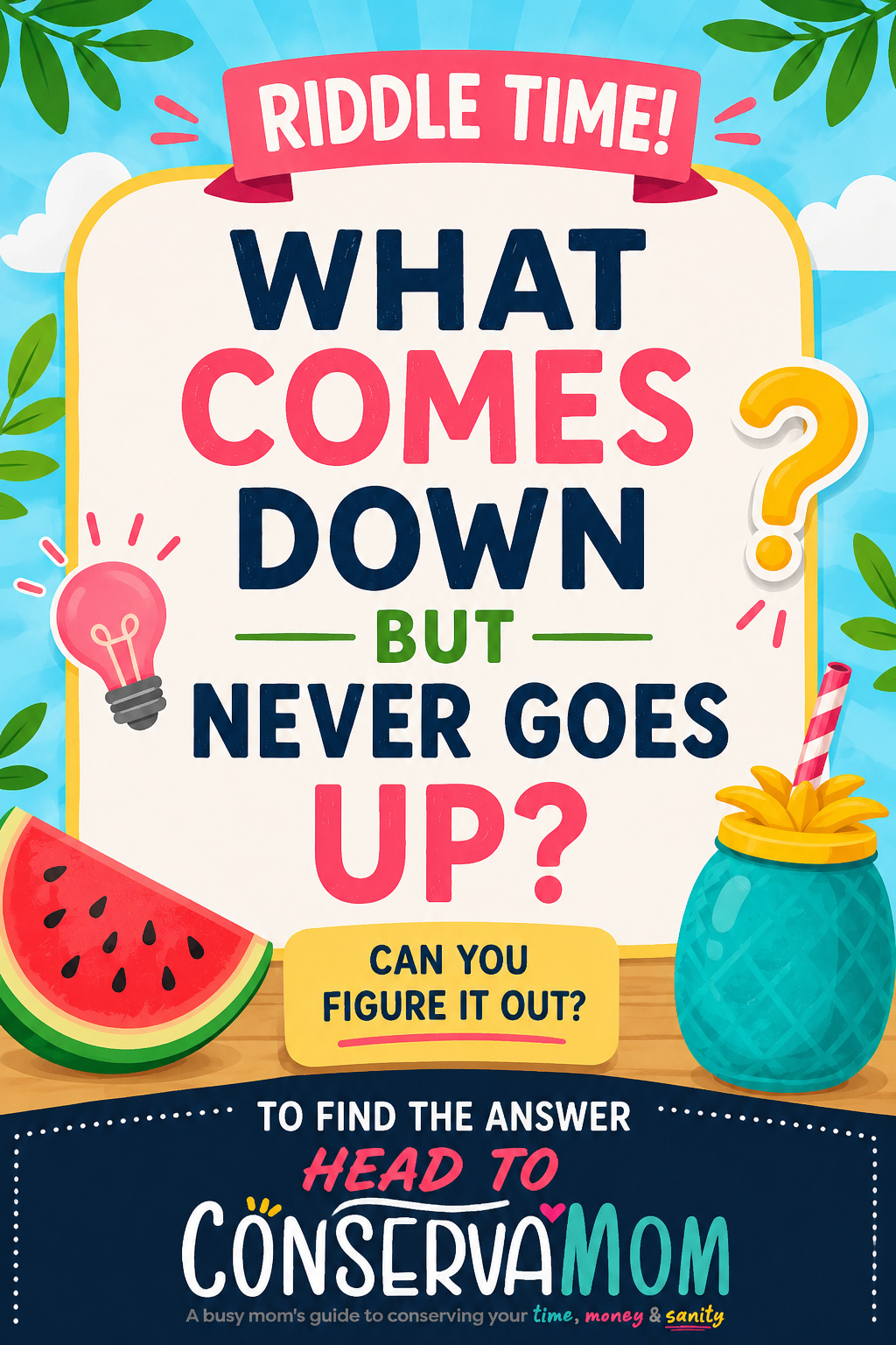 What comes down