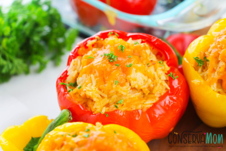 Buffalo Chicken Stuffed Peppers