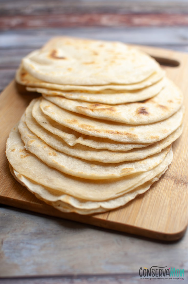 Homemade Sourdough Tortillas 