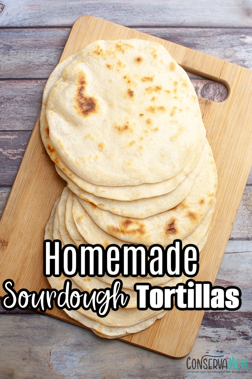 Homemade Sourdough Tortillas 
