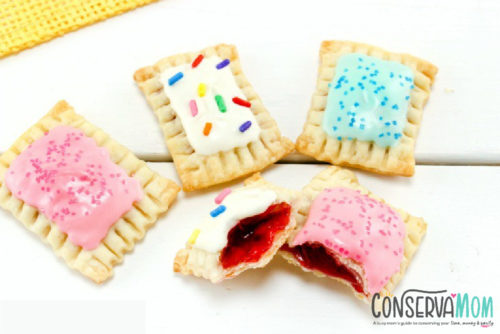 Mini Strawberry Pop Tarts – Homemade strawberry pop tart recipe