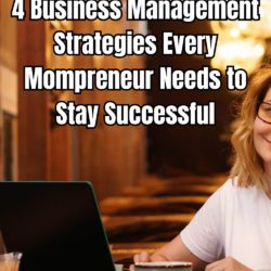 4 Business Management Strategies Every Mompreneur Needs to Stay Successful