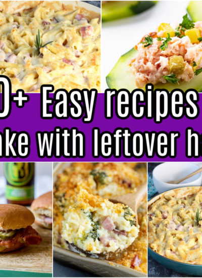 40+ Easy recipes to make with leftover ham