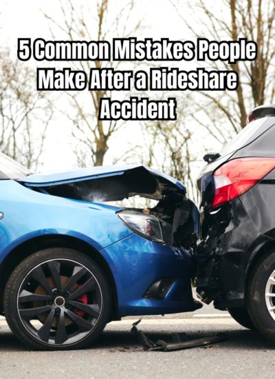 5 Common Mistakes People Make After a Rideshare Accident