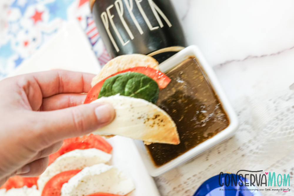 Patriotic Caprese Salad