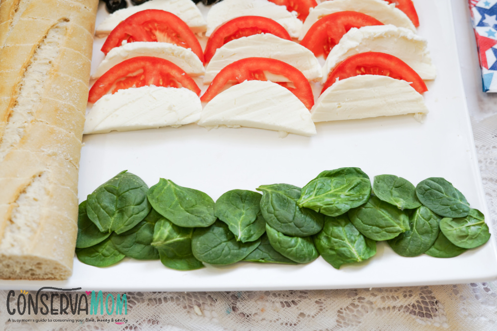Patriotic Caprese Salad
