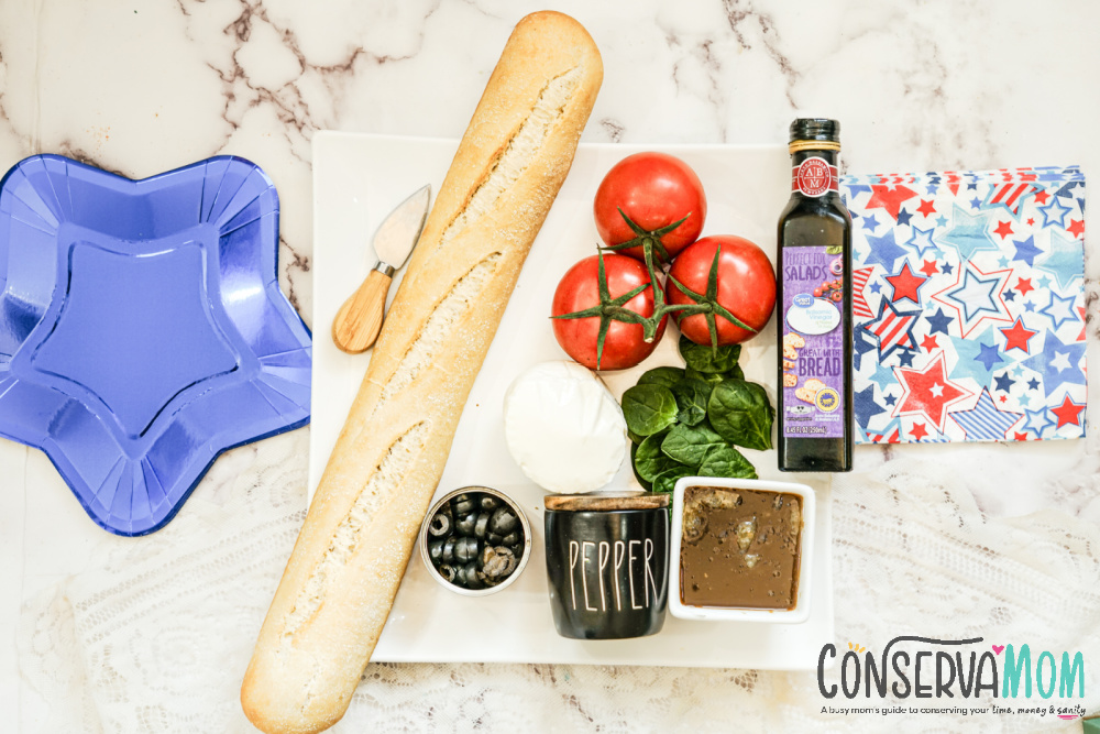 Patriotic Caprese Salad