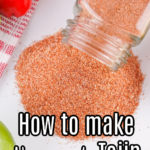 Homemade tajin