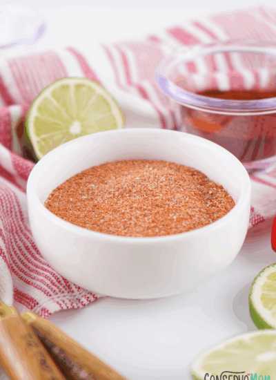 Homemade tajin