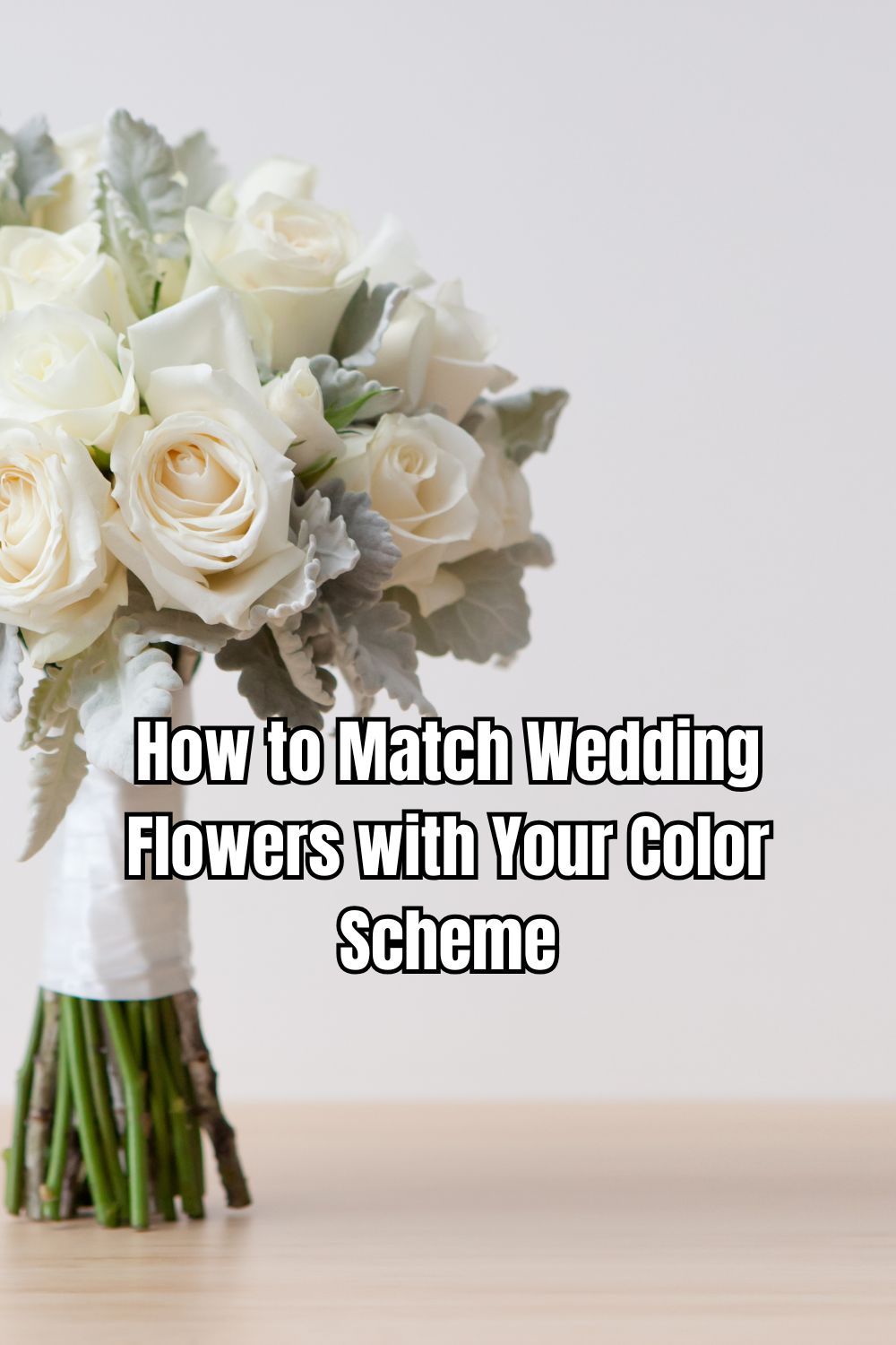 How to Match Wedding Flowers with Your Color Scheme