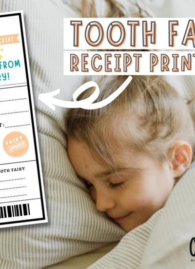 Tooth fairy receipt printable