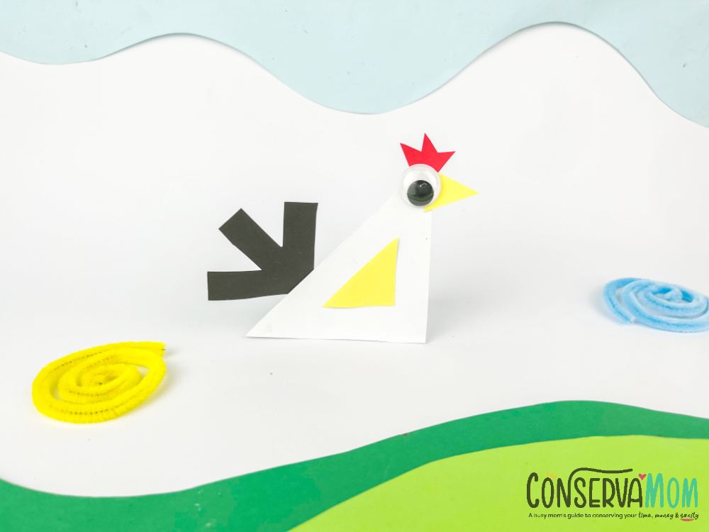 Chicken craft for Preschool