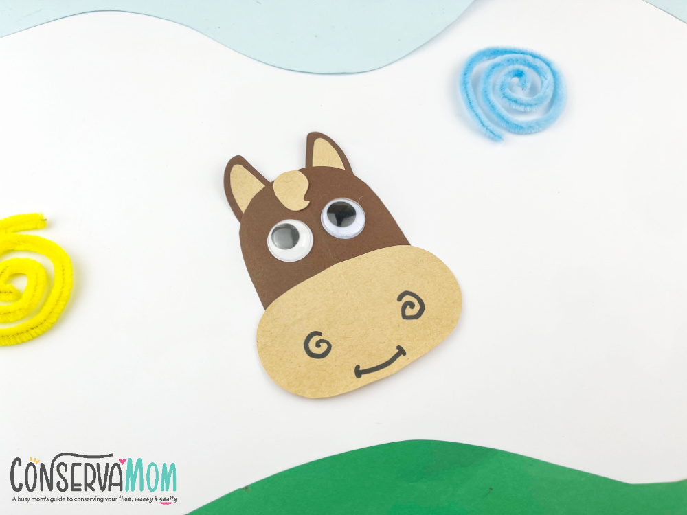 easiest ever Horse Craft For Kids