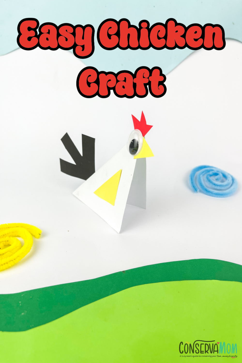 Chicken craft for Preschool