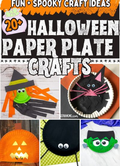Halloween Paper Plate Crafts