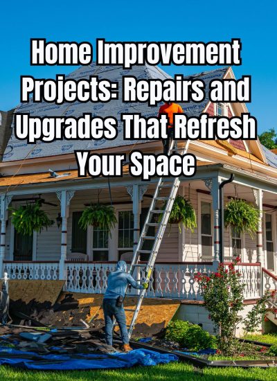 Home Improvement Projects: Repairs and Upgrades That Refresh Your Space